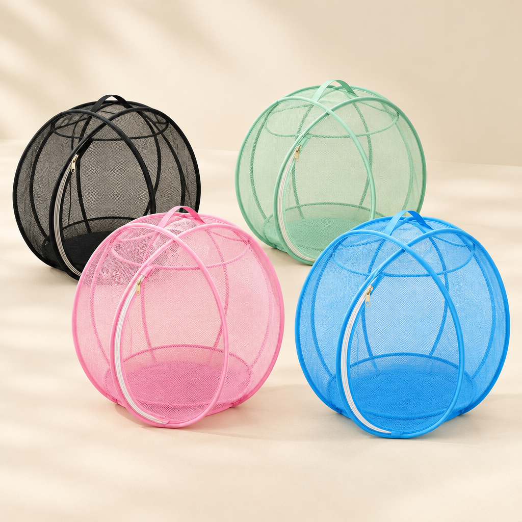 four colors — Meowdow black pop-up mesh cat pod